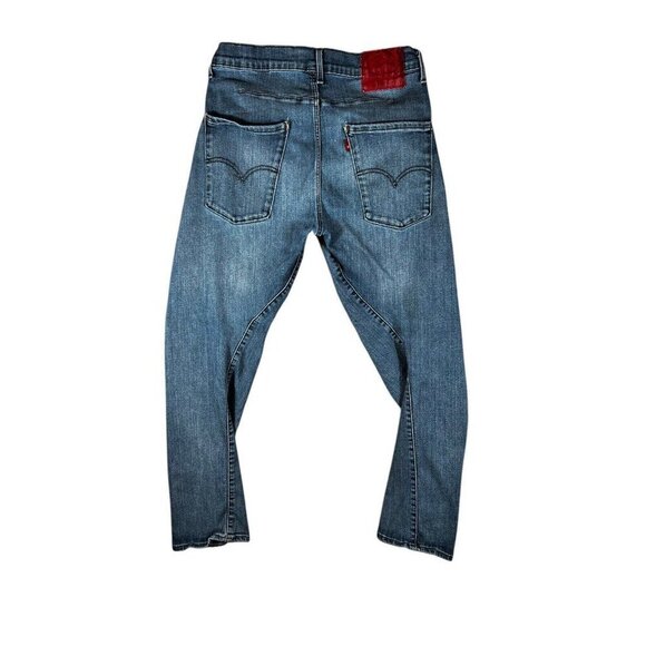 Rare Levi’s Premium Engineered Jeans Red Tab W31 L30 Custom Curved Hem - Picture 5 of 16